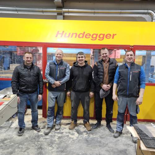 Пуско-наладка станка Hundegger K2 в Архангельской области успешно завершена